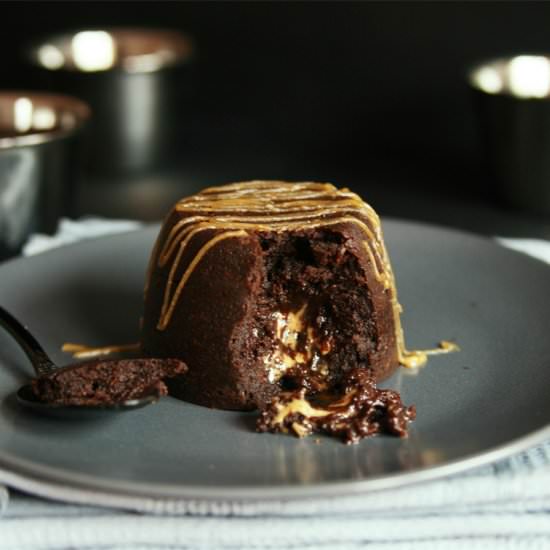 Peanut Butter Chocolate Coulant