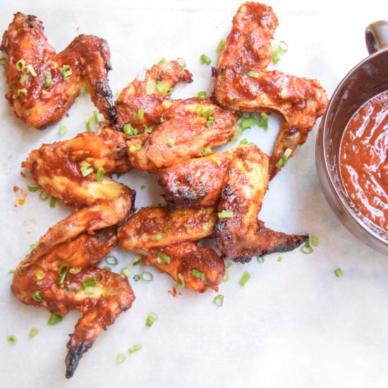 Baked Spicy Tandoori Chicken Wings