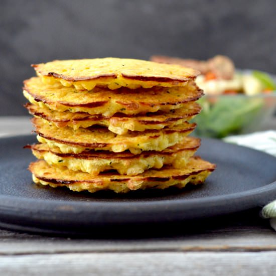 Baked Zucchini Corn Fritters