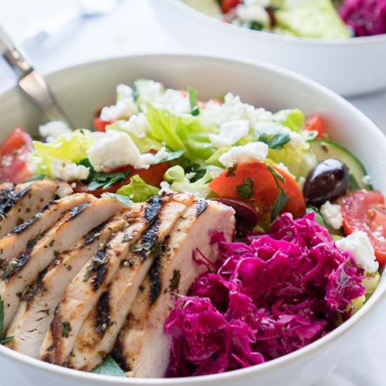 Mediterranian Salad Bowl