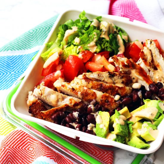 Chicken and Avocado Salad