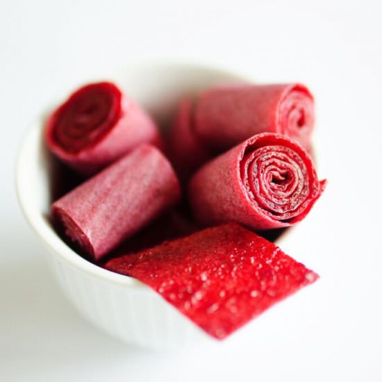 Homemade Fruit Roll Ups