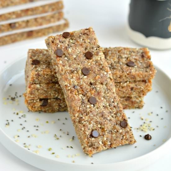 Almond Chia Hemp Flax Bars