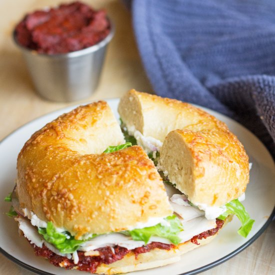 Sun-Dried Tomato & Turkey Sandwich