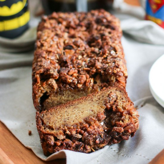 Banana Crunch Loaf