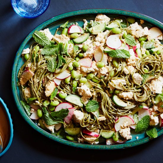 Green Tea Soba Noodles