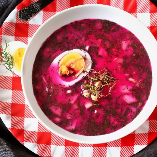 Cold Borscht (Kholodnik)