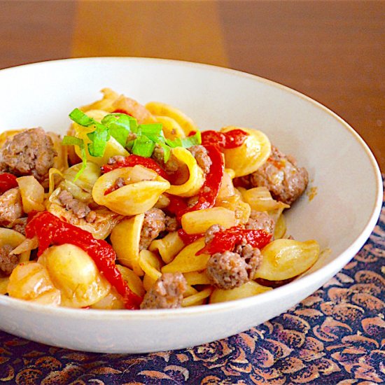 Turkey Sausage Fennel Orecchiette