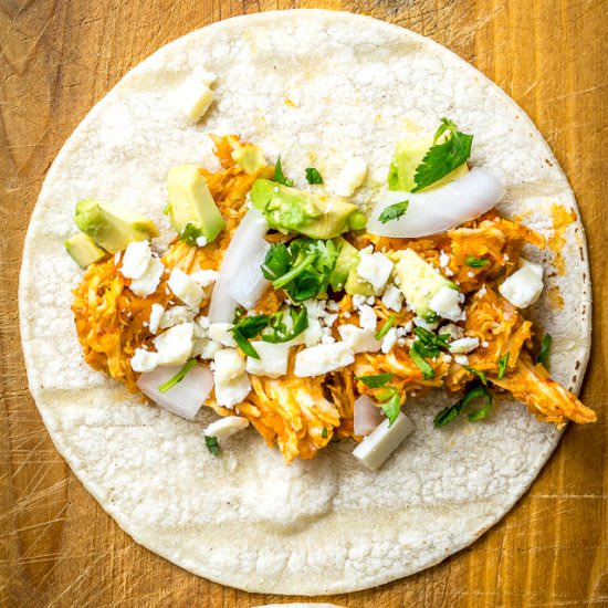 Chicken Tinga Tacos