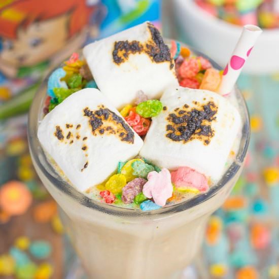 Marshmallow Fruity Pebbles Shke