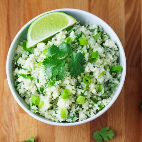 Cilantro Cauliflower Rice