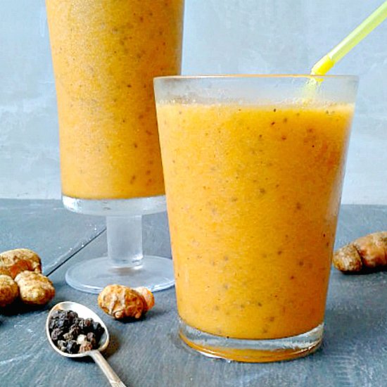 polka dot sunshine smoothie