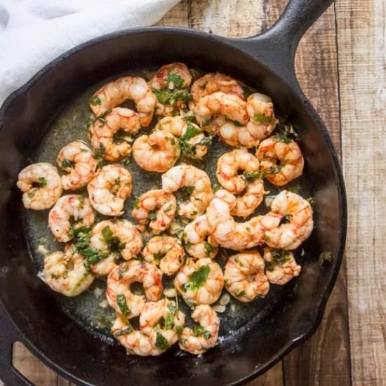 Cumin Lime Shrimp