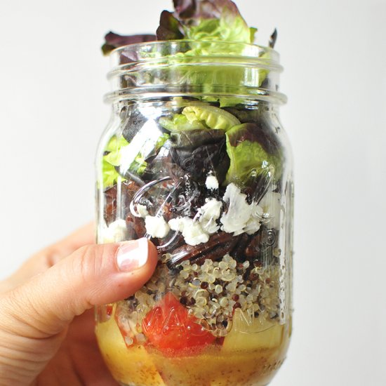 Apple Harvest Mason Jar Salad