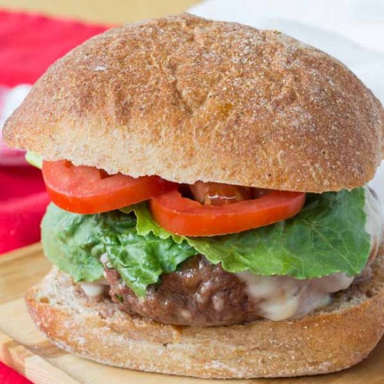 Meatball Parmesan Burgers