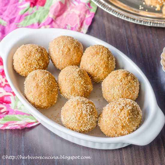 Baked Churma Ladoos