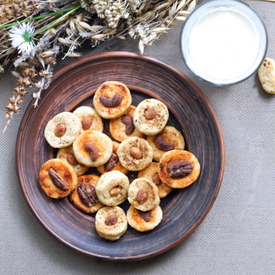 Biscuits with Cheese and Nuts