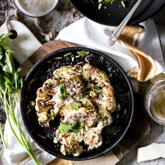 Spiced Cauliflower Steaks