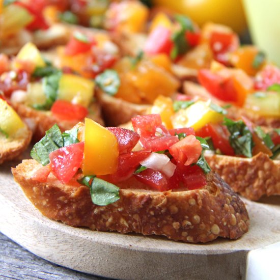 Tomato Basil Bruschetta