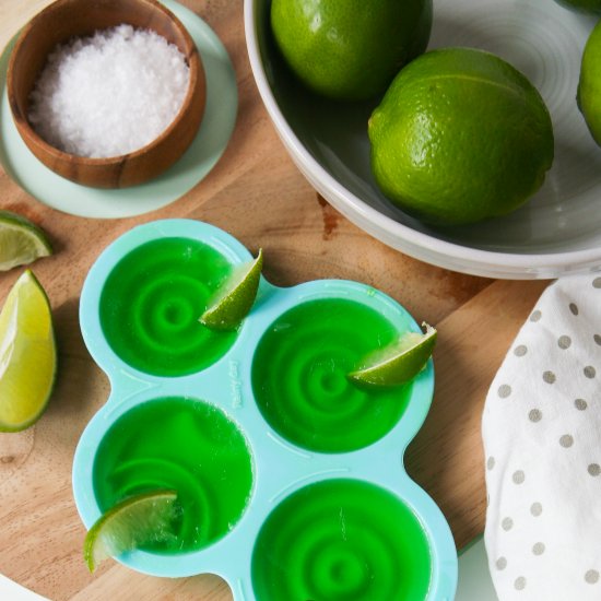 Fancy Margarita Jello Shots