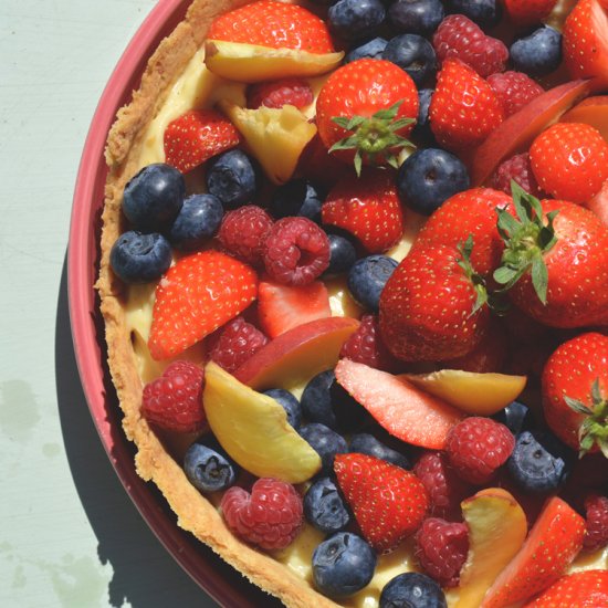 Fruity Creme Patisserie Tart