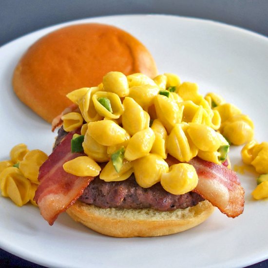 Mac and Cheese Burger