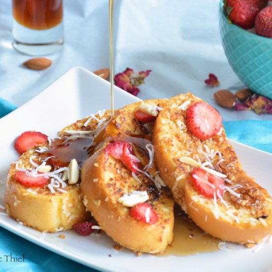 Crunchy Coconut French Toast