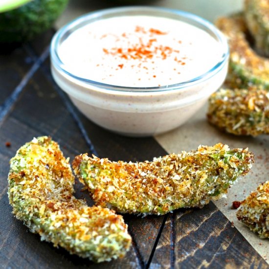 Crispy Baked Avocado Fries