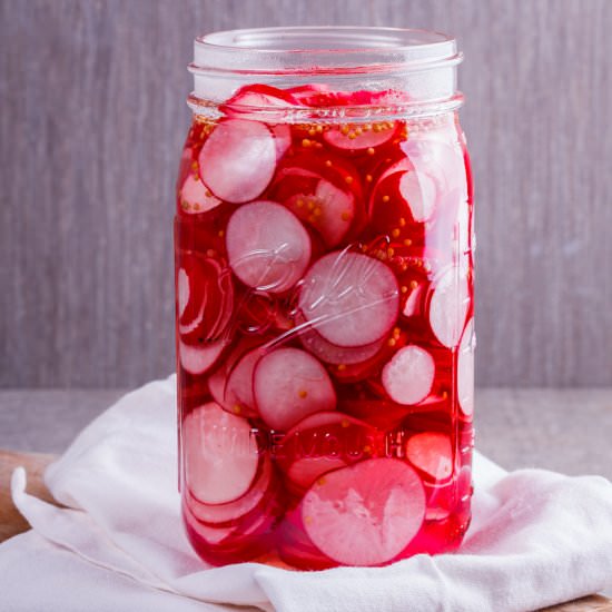 Pickled radishes