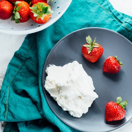 Strawberries and Whipped Cream