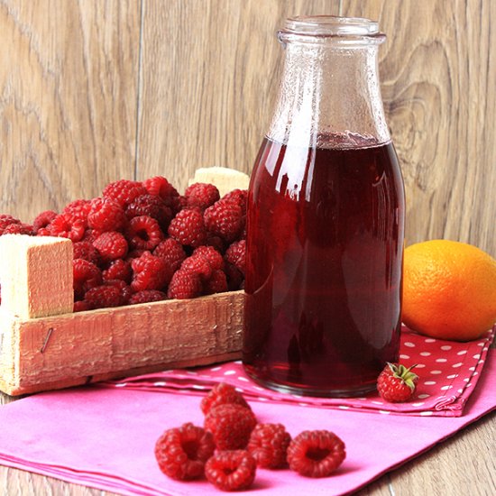 Raspberry syrup