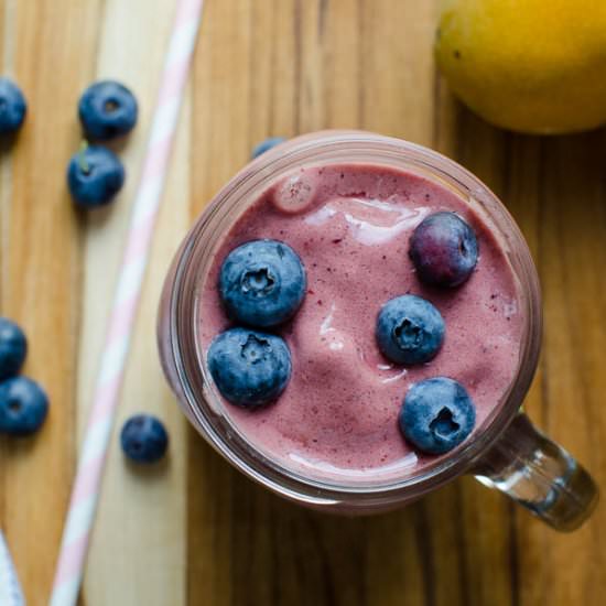 Mango Berry Protein Smoothie