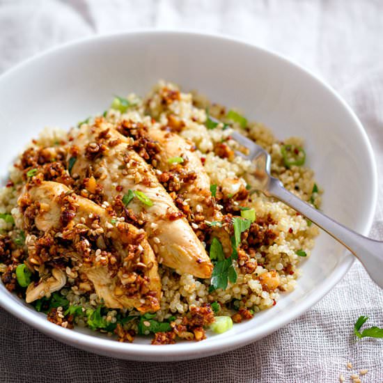 Spicy Chicken and Quinoa