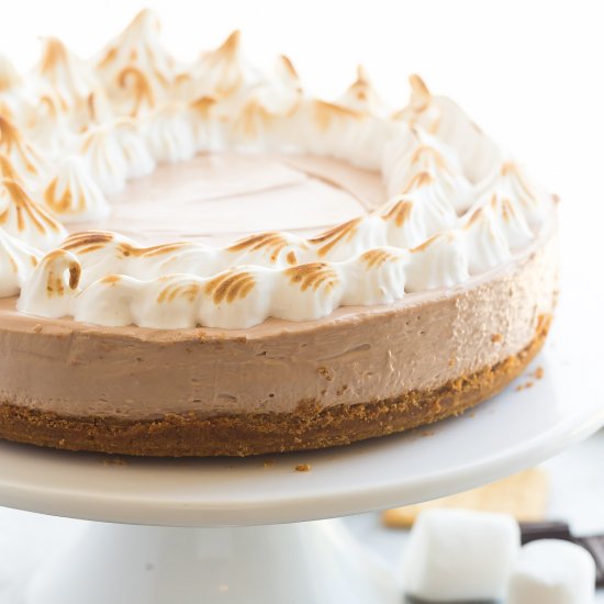 No Bake S’mores Cheesecake