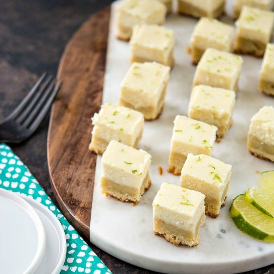 Lime Twist Cheesecake Cookie Bites