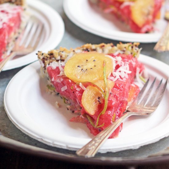 ‘Gold Medal’ Strawberry Kiwi Pie