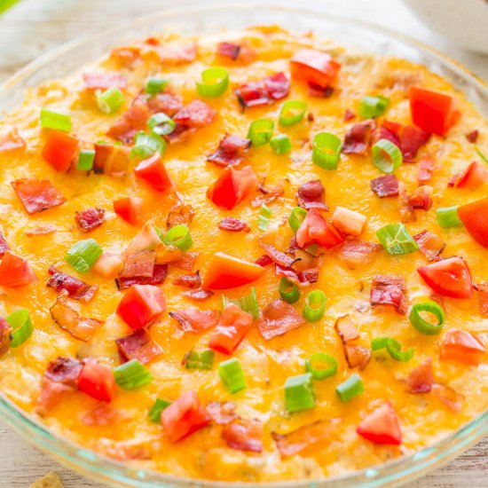 Loaded Baked BLT Dip