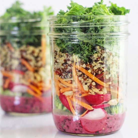 Superfood Detox Mason Jar Salad