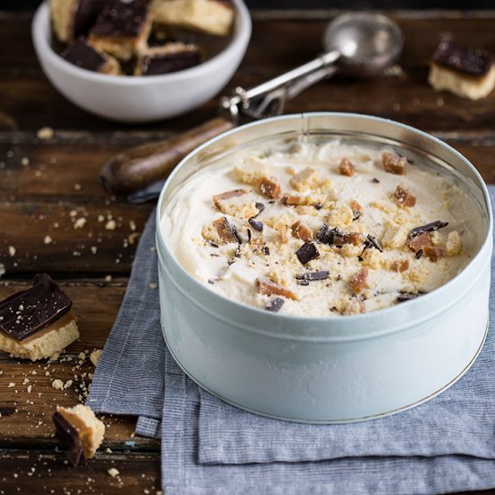 Millionaires Shortbread Ice Cream