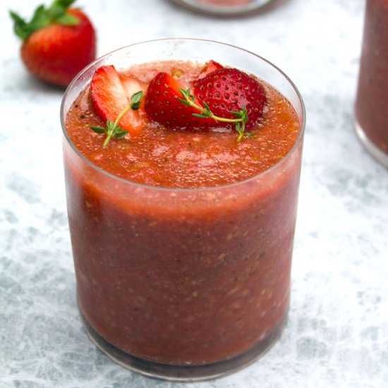 Strawberry Gazpacho