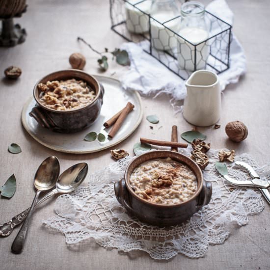 Apple and Cinnamon Porridge