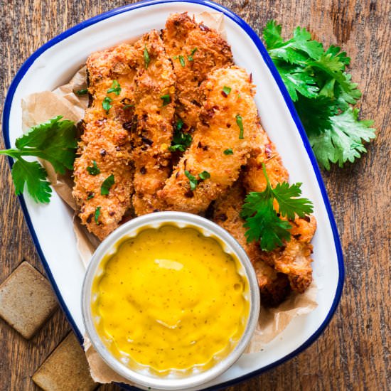 Baked Coconut Chicken Tenders