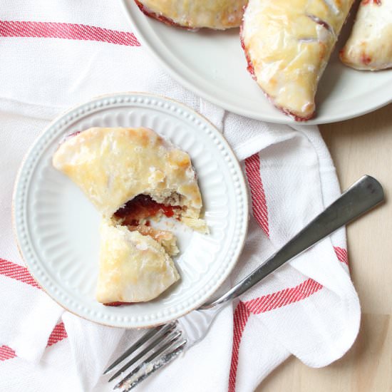 Glazed Cherry Hand Pies