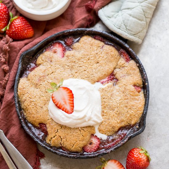 Strawberry Cobbler