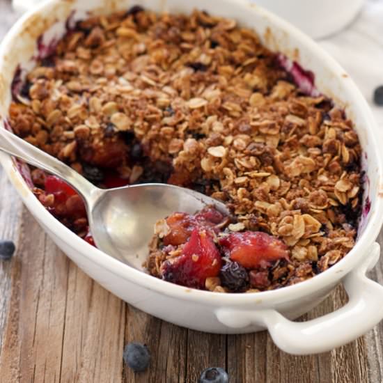 Blueberry Mango Crisp