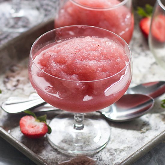 Strawberry Frosé