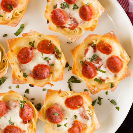 Mini Pizza Dip Cups