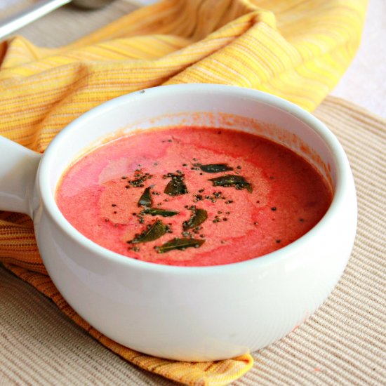 Beets And Yogurt Stew