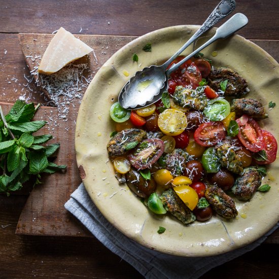 Ricotta & Spinach Dumplings