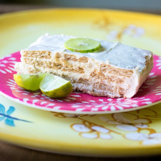 Key Lime No-Bake Ice Box Cake